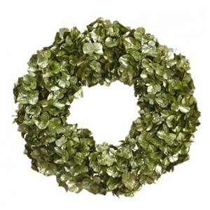 Hydrangea Glitter Wreath
