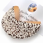 Snowflake Winter Giant Fortune Cookie includes your message inside as a 1 ft long fortune.