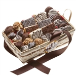 Belgian Chocolate Covered Bakery Goods Gift Basket