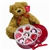Valentine Oreos and Russ Teddy Bear - The perfect pair a Teddy Bear and Chocolate Covered Oreos