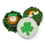 Chocolate Dipped St. Patrick's Day Oreos - Oreo Cookies dipped in a variety of high quality Belgian Chocolates.