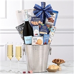 Celebration Prosecco and Gourmet Food Basket