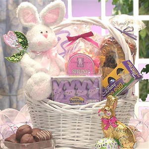 Somebunny Special - 10" Plush Bunny and Easter Treats perfect for a child