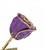 Purple Lacquer and 24 karat Gold Trimmed Rose