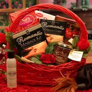 Romantic Massage Valentine Gift Basket